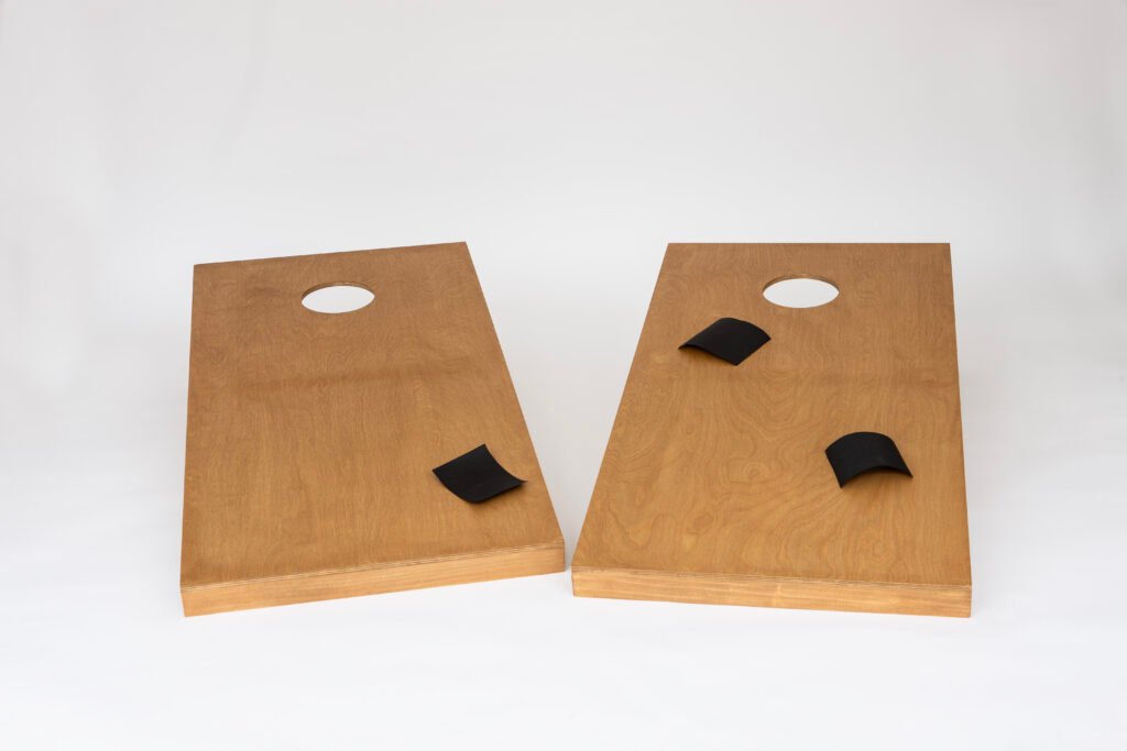 Cornhole žaidimas lauke